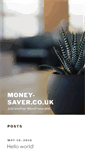 Mobile Screenshot of money-saver.co.uk
