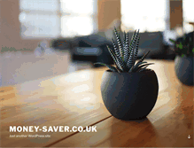Tablet Screenshot of money-saver.co.uk